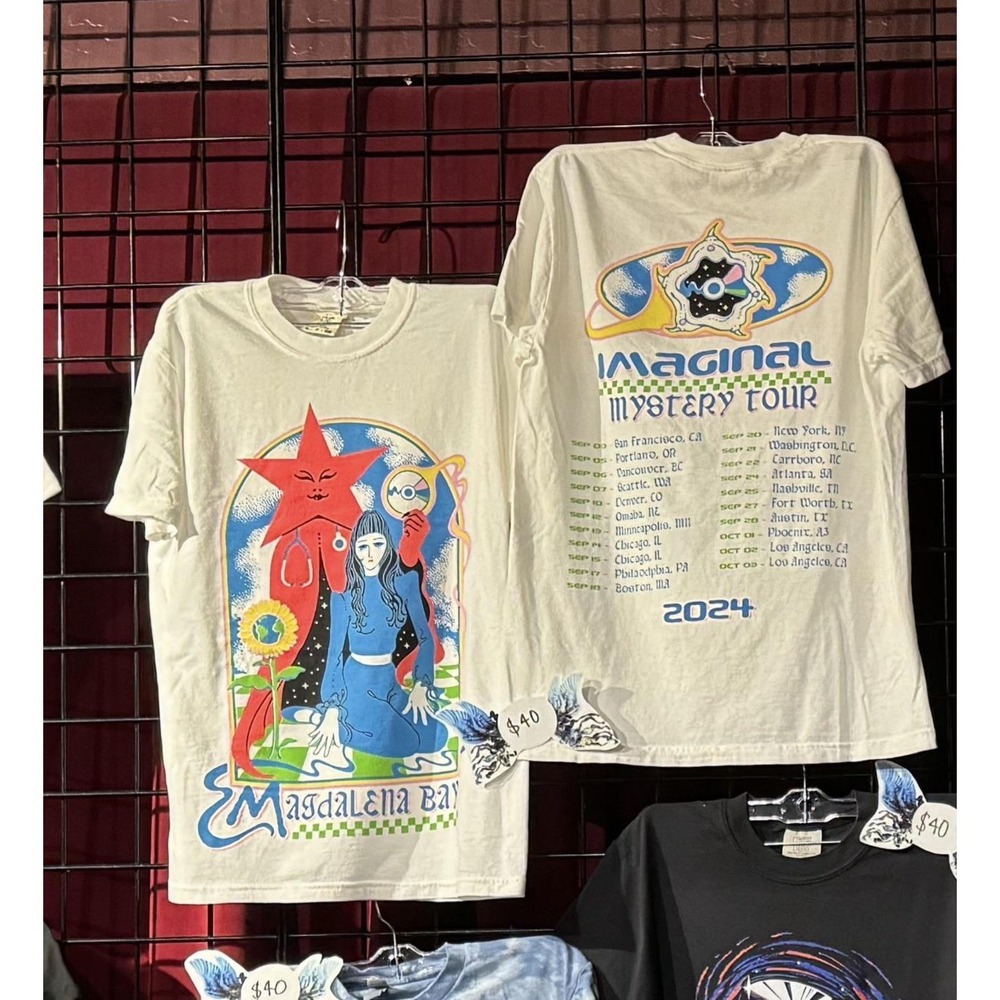 Magdalena Bay Color Driven Graphic Shirt 2 Sided